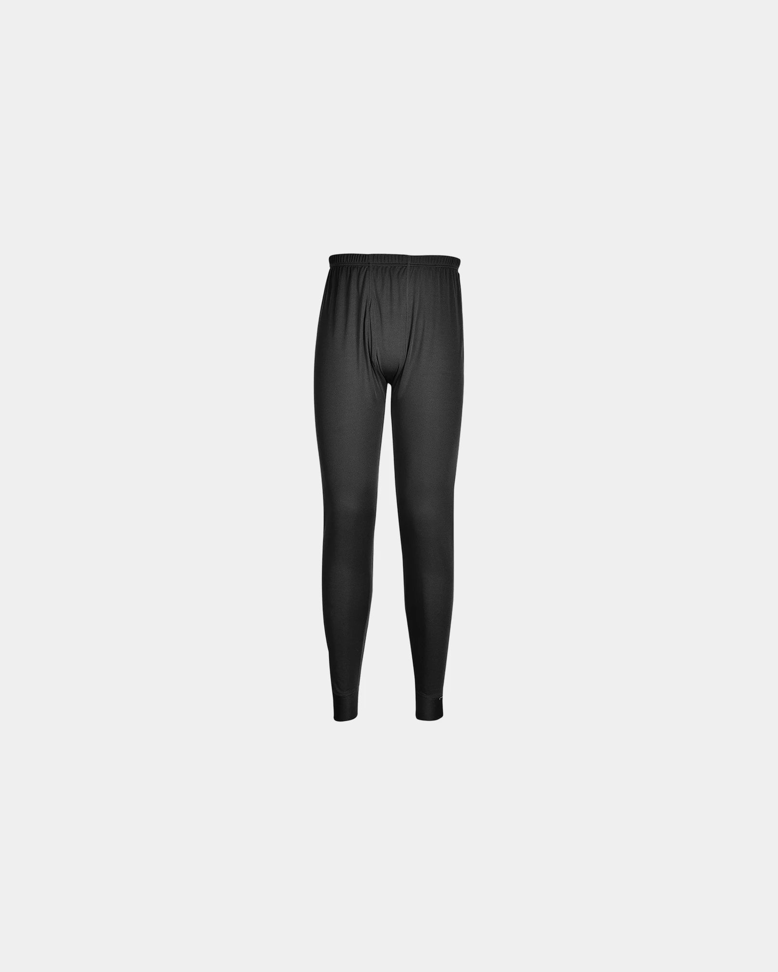 Pantalon Thermique Baselayer zum Personalisieren - Schwarz-Himmelblau